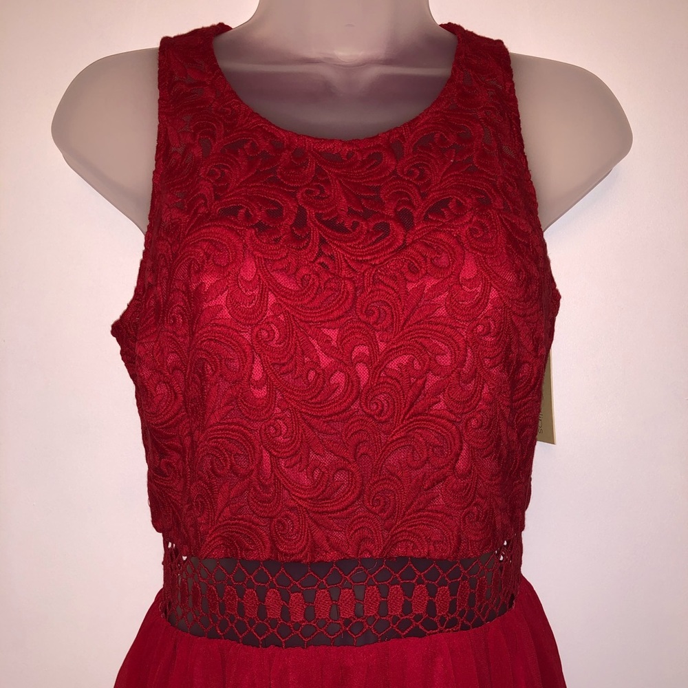 Rouge red dress